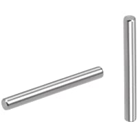 sourcing map 100pcs 2 mm x 18 mm Pasador Pasador de Acero Inoxidable 304 Perno Sujetar Elementos